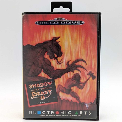 Shadow of the Beast II - Komplet I Æske - Sega Mega Drive Spil (B Grade) (Genbrug)